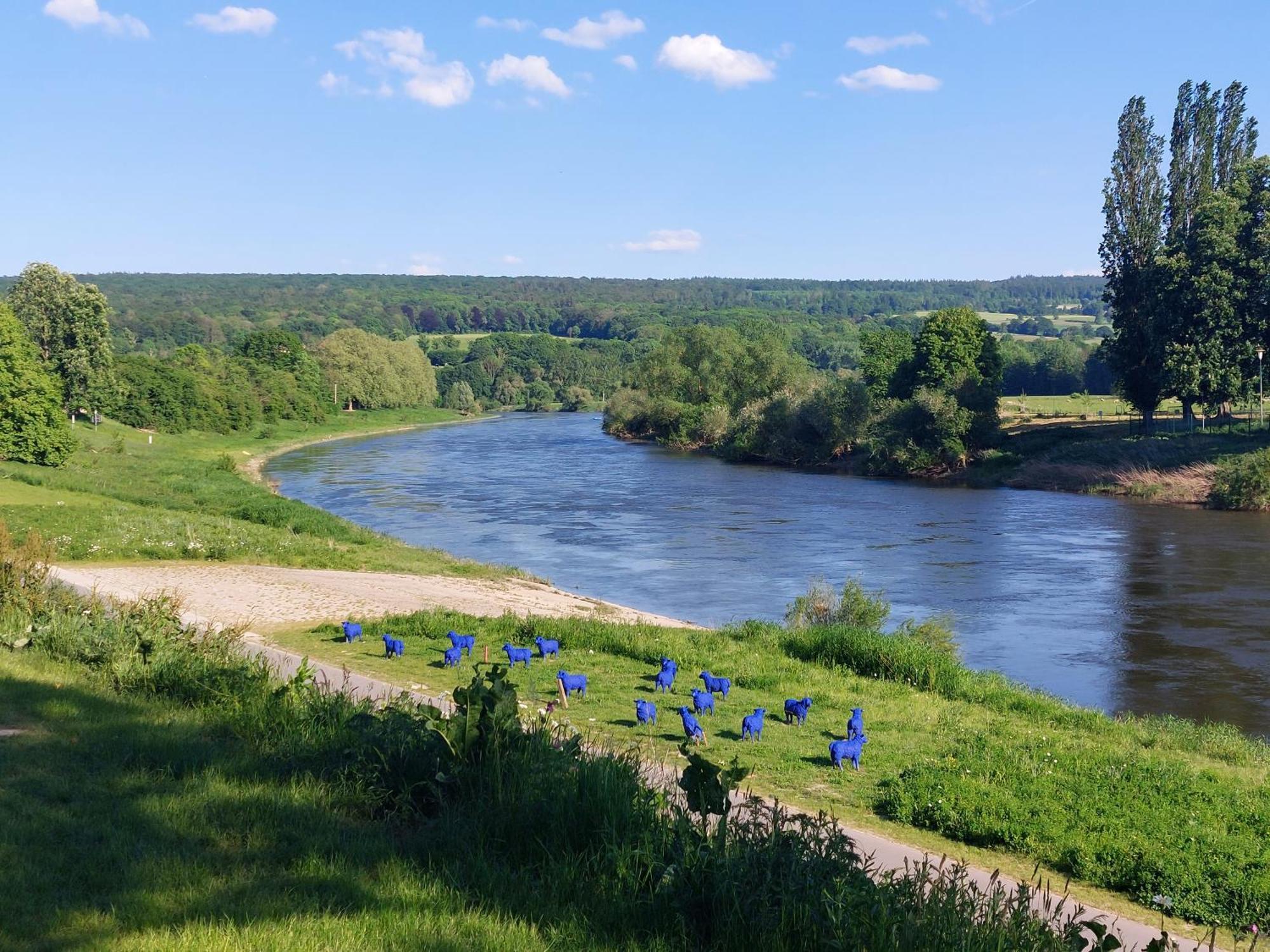 Apartment Mw 82m2 Weserbergland An Der Weser 2 Terrassen Waesche Und Endreinigung